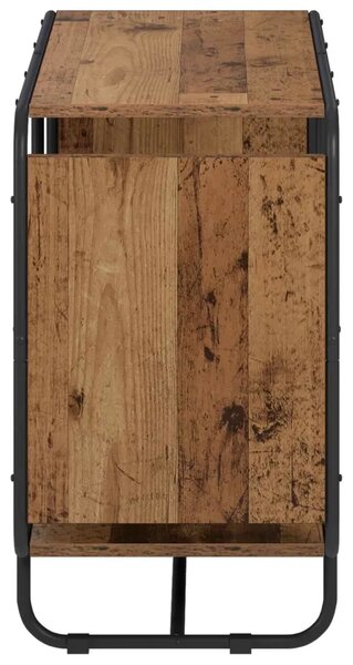 Komoda Staro drvo 93 5 x 37 5 x 64 5 cm Konstruirano drvo - Staro drvo 93 5 x 37 5 x 64 5 cm