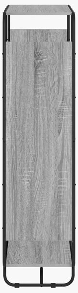 Visoka komoda Siva Sonoma 93 5 x 37 5 x 144 cm Prerađeno drvo - Siva Sonoma 93 5 x 37 5 x 144 cm