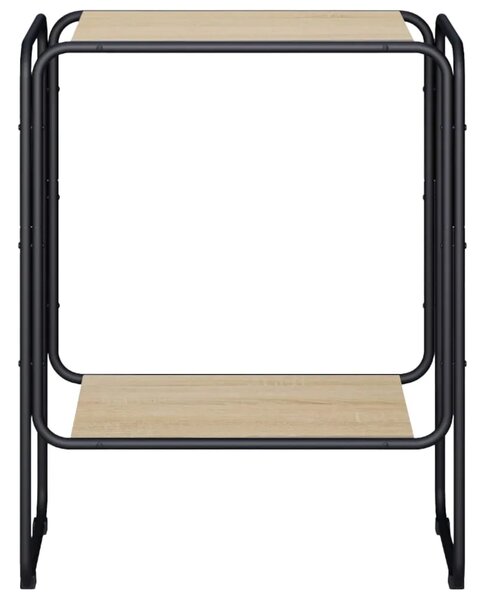 Komoda Hrast sonoma 60 x 38 x 75 cm Prerađeno drvo - Hrast sonoma 60 x 38 x 75 cm