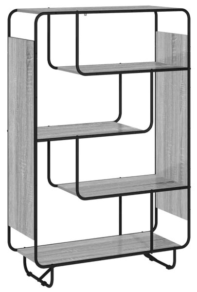 Visoka komoda Siva Sonoma 93 5 x 37 5 x 144 cm Prerađeno drvo - Siva Sonoma 93 5 x 37 5 x 144 cm