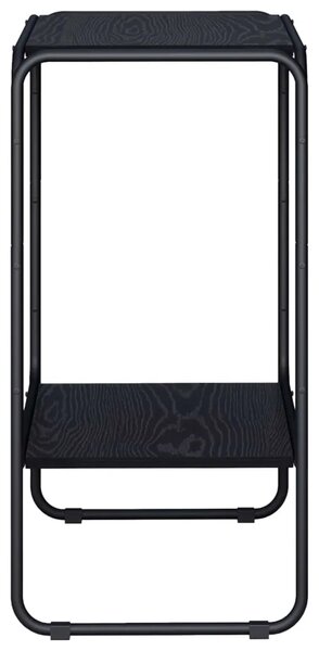Komoda Crni hrast 60 x 38 x 75 cm Prerađeno drvo - Crni hrast 60 x 38 x 75 cm