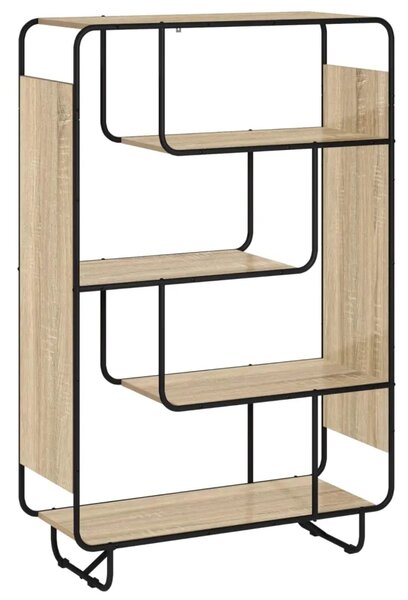 Visoka komoda Hrast sonoma 93 5 x 37 5 x 144 cm Prerađeno drvo - Hrast sonoma 93 5 x 37 5 x 144 cm