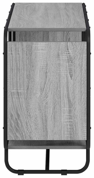 Komoda Siva Sonoma 93 5 x 37 5 x 64 5 cm Konstruirano drvo - Siva Sonoma 93 5 x 37 5 x 64 5 cm