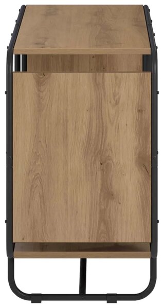 Komoda Hrast artisan 93 5 x 37 5 x 64 5 cm Konstruirano drvo - Hrast artisan 93 5 x 37 5 x 64 5 cm