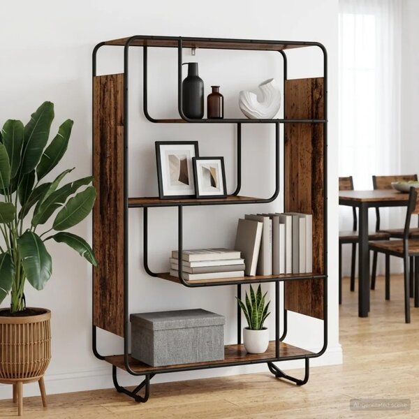 Visoka komoda Staro drvo 93 5 x 37 5 x 144 cm Prerađeno drvo - Staro drvo 93 5 x 37 5 x 144 cm