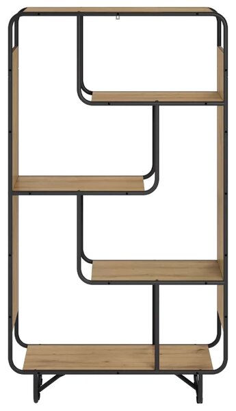 Visoka komoda Hrast artisan 80 x 37.5 x 144 cm Prerađeno drvo - Hrast artisan 80 x 37.5 x 144 cm