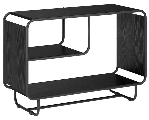 Komoda Crni hrast 93 5 x 37 5 x 64 5 cm Konstruirano drvo - Crni hrast 93 5 x 37 5 x 64 5 cm