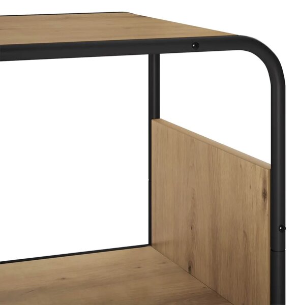 Visoka komoda Hrast artisan 80 x 37.5 x 144 cm Prerađeno drvo - Hrast artisan 80 x 37.5 x 144 cm