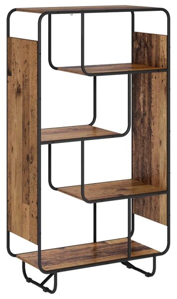 Visoka komoda Staro drvo 80 x 37.5 x 144 cm Prerađeno drvo - Staro drvo 80 x 37.5 x 144 cm