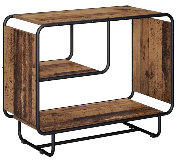 Komoda Staro drvo 80 x 37 5 x 64 5 cm Konstruirano drvo - Staro drvo 80 x 37 5 x 64 5 cm