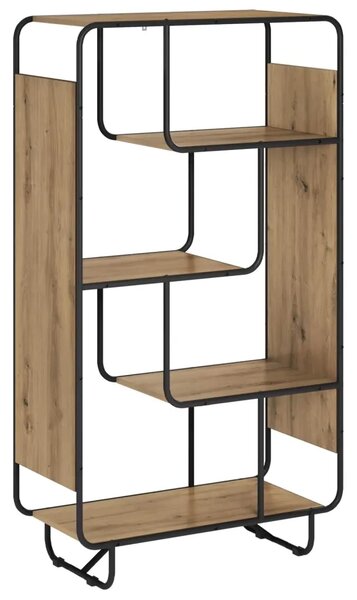 Visoka komoda Hrast artisan 80 x 37.5 x 144 cm Prerađeno drvo - Hrast artisan 80 x 37.5 x 144 cm