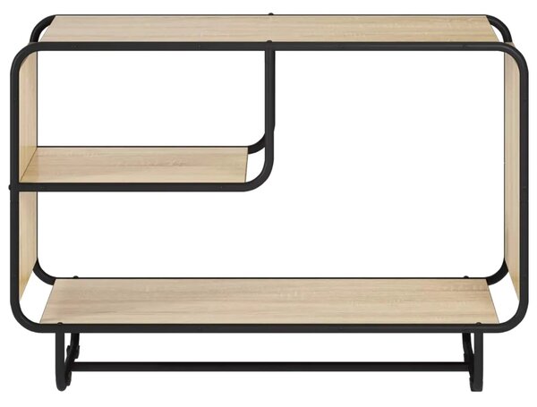 Komoda Hrast sonoma 93 5 x 37 5 x 64 5 cm Konstruirano drvo - Hrast sonoma 93 5 x 37 5 x 64 5 cm