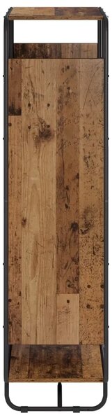 Visoka komoda Staro drvo 80 x 37.5 x 144 cm Prerađeno drvo - Staro drvo 80 x 37.5 x 144 cm