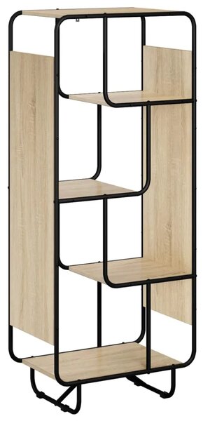 Visoka komoda Hrast sonoma 60 x 37.5 x 144 cm Prerađeno drvo - Hrast sonoma 60 x 37.5 x 144 cm