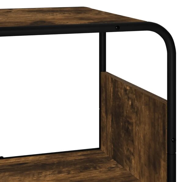 Visoka komoda Dimljeni hrast 60 x 37.5 x 144 cm Prerađeno drvo - Dimljeni hrast 60 x 37.5 x 144 cm