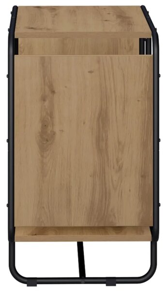 Komoda Hrast artisan 60 x 37 5 x 64 5 cm Konstruirano drvo - Hrast artisan 60 x 37 5 x 64 5 cm