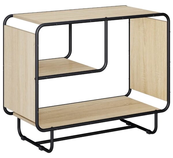 Komoda Hrast sonoma 80 x 37 5 x 64 5 cm Konstruirano drvo - Hrast sonoma 80 x 37 5 x 64 5 cm