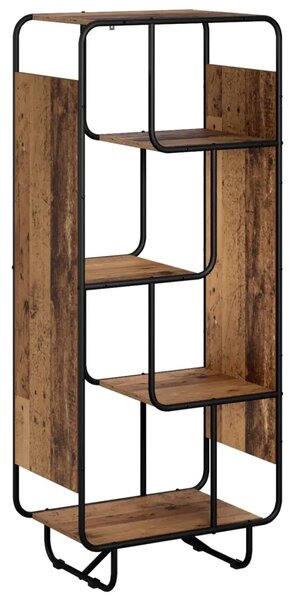 Visoka komoda Staro drvo 60 x 37.5 x 144 cm Prerađeno drvo - Staro drvo 60 x 37.5 x 144 cm