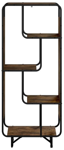 Visoka komoda Dimljeni hrast 60 x 37.5 x 144 cm Prerađeno drvo - Dimljeni hrast 60 x 37.5 x 144 cm