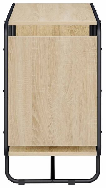 Komoda Hrast sonoma 80 x 37 5 x 64 5 cm Konstruirano drvo - Hrast sonoma 80 x 37 5 x 64 5 cm