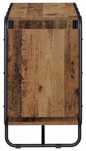 Komoda Staro drvo 80 x 37 5 x 64 5 cm Konstruirano drvo - Staro drvo 80 x 37 5 x 64 5 cm