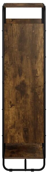 Visoka komoda Dimljeni hrast 60 x 37.5 x 144 cm Prerađeno drvo - Dimljeni hrast 60 x 37.5 x 144 cm