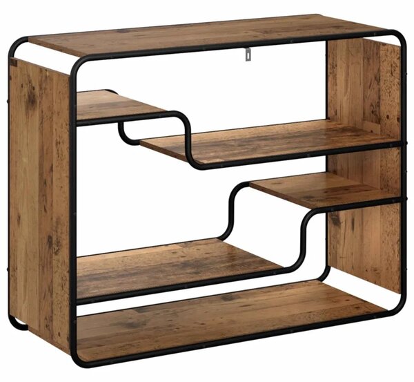 Komoda Staro drvo 98 x 37 5 x 75 5 cm Konstruirano drvo - Staro drvo 98 x 37 5 x 75 5 cm