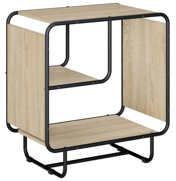 Komoda Hrast sonoma 60 x 37 5 x 64 5 cm Konstruirano drvo - Hrast sonoma 60 x 37 5 x 64 5 cm