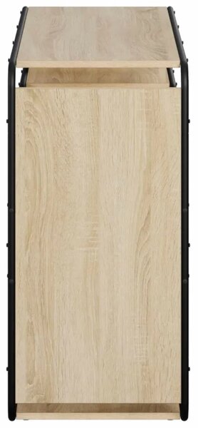 Komoda Hrast sonoma 98 x 37 5 x 75 5 cm Konstruirano drvo - Hrast sonoma 98 x 37 5 x 75 5 cm