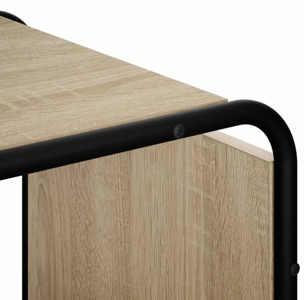 Komoda Hrast sonoma 60 x 37 5 x 64 5 cm Konstruirano drvo - Hrast sonoma 60 x 37 5 x 64 5 cm