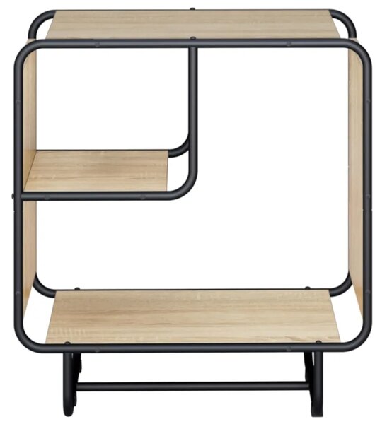 Komoda Hrast sonoma 60 x 37 5 x 64 5 cm Konstruirano drvo - Hrast sonoma 60 x 37 5 x 64 5 cm