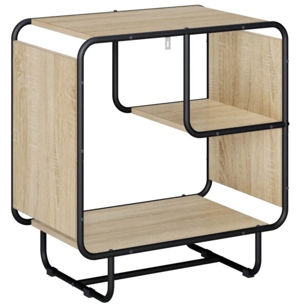 Komoda Hrast sonoma 60 x 37 5 x 64 5 cm Konstruirano drvo - Hrast sonoma 60 x 37 5 x 64 5 cm