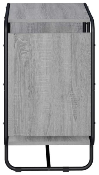 Komoda Siva Sonoma 60 x 37 5 x 64 5 cm Konstruirano drvo - Siva Sonoma 60 x 37 5 x 64 5 cm