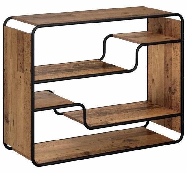 Komoda Staro drvo 98 x 37 5 x 75 5 cm Konstruirano drvo - Staro drvo 98 x 37 5 x 75 5 cm