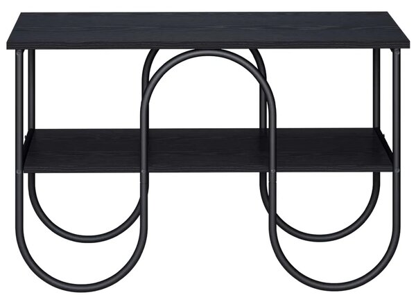 TV stalak 80 x 40 x 50 cm Crni hrast Konstruirano drvo - Crni hrast 80 x 40 x 50 cm