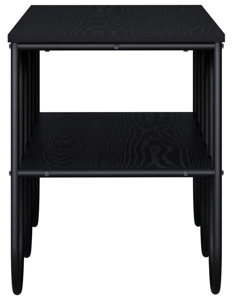 TV stalak 100 x 40 x 50 cm Crni hrast Konstruirano drvo - Crni hrast 100 x 40 x 50 cm
