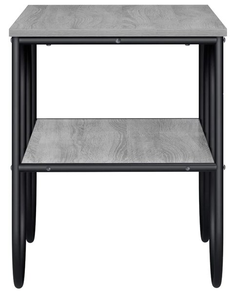 TV stalak 80 x 40 x 50 cm Siva Sonoma Konstruirano drvo - Siva Sonoma 80 x 40 x 50 cm