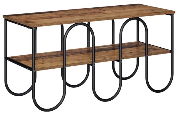 TV stalak 100 x 40 x 50 cm Staro drvo Konstruirano drvo - Staro drvo 100 x 40 x 50 cm