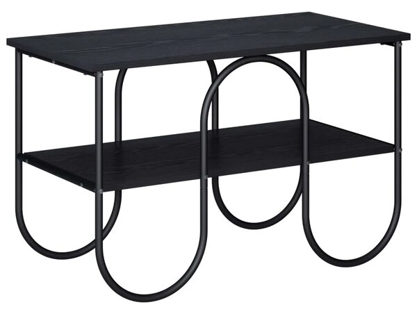 TV stalak 80 x 40 x 50 cm Crni hrast Konstruirano drvo - Crni hrast 80 x 40 x 50 cm