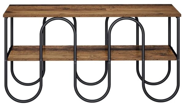 TV stalak 100 x 40 x 50 cm Staro drvo Konstruirano drvo - Staro drvo 100 x 40 x 50 cm