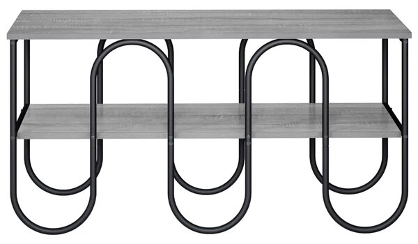 TV stalak 100 x 40 x 50 cm Siva Sonoma Konstruirano drvo - Siva Sonoma 100 x 40 x 50 cm