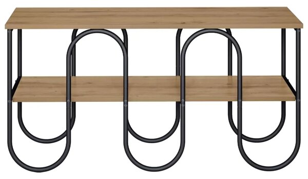 TV stalak 100 x 40 x 50 cm Hrast artisan Konstruirano drvo - Hrast artisan 100 x 40 x 50 cm