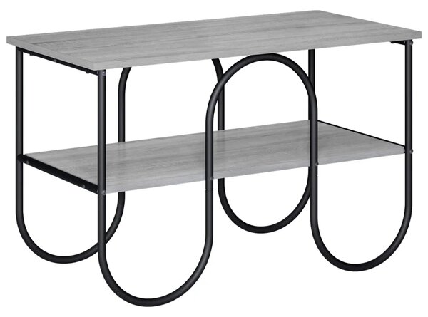 TV stalak 80 x 40 x 50 cm Siva Sonoma Konstruirano drvo - Siva Sonoma 80 x 40 x 50 cm