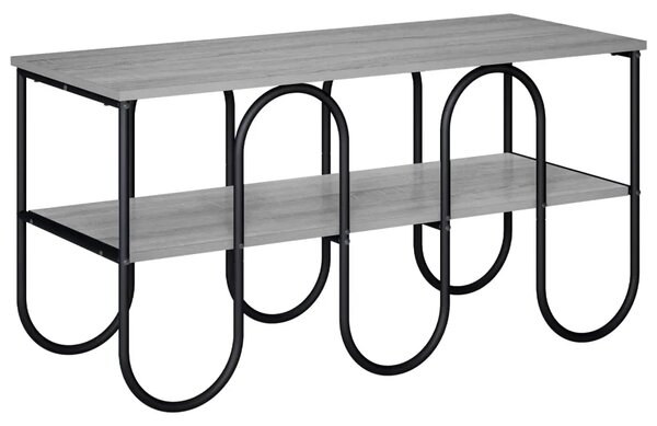 TV stalak 100 x 40 x 50 cm Siva Sonoma Konstruirano drvo - Siva Sonoma 100 x 40 x 50 cm