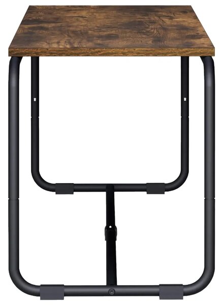 TV stalak 113.5 x 35.5 x 42 cm Dimljeni hrast Konstruirano drvo - Dimljeni hrast 113.5 x 35.5 x 42 cm