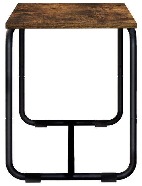 TV stalak 98 x 35.5 x 42 cm Dimljeni hrast Konstruirano drvo - Dimljeni hrast 98 x 35.5 x 42 cm