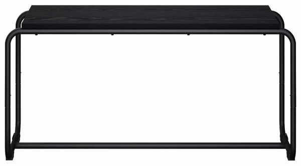 TV stalak 98 x 35.5 x 42 cm Crni hrast Konstruirano drvo - Crni hrast 98 x 35.5 x 42 cm