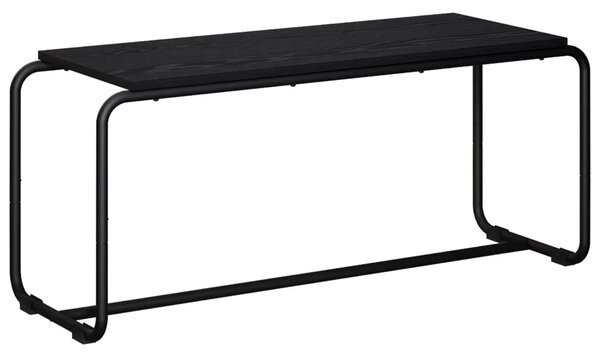 TV stalak 98 x 35.5 x 42 cm Crni hrast Konstruirano drvo - Crni hrast 98 x 35.5 x 42 cm