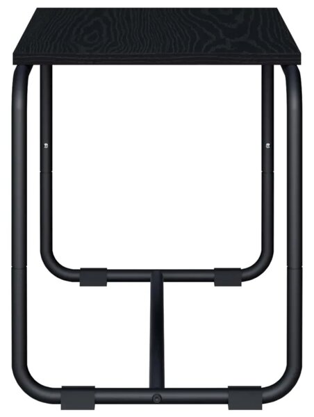 TV stalak 60 x 35.5 x 42 cm Crni hrast Konstruirano drvo - Crni hrast 60 x 35.5 x 42 cm