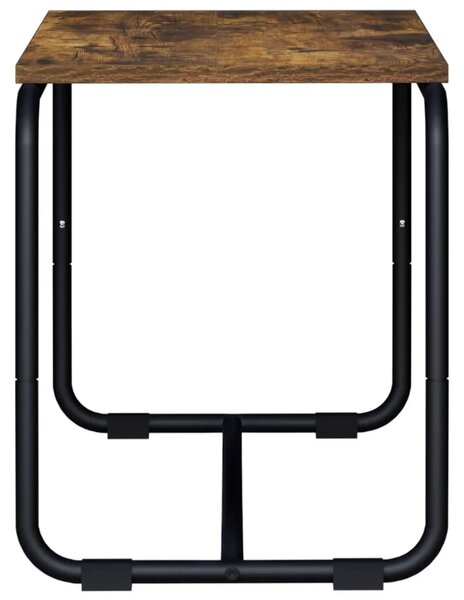 TV stalak 80 x 35.5 x 42 cm Dimljeni hrast Konstruirano drvo - Dimljeni hrast 80 x 35.5 x 42 cm